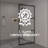 Hilma 34 In. W X 72 In. H Fixed Framed Shower Door In Matte Black Finish With Patterned Glass