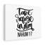 Take Refuge in Him 1 Piece Wrapped Canvas Wall Art-1878713121