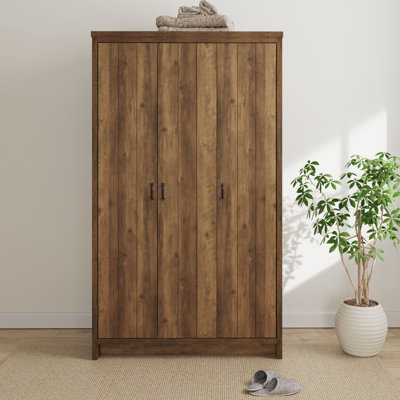 Foxton 3 Door Manufactured Wood Wardrobe