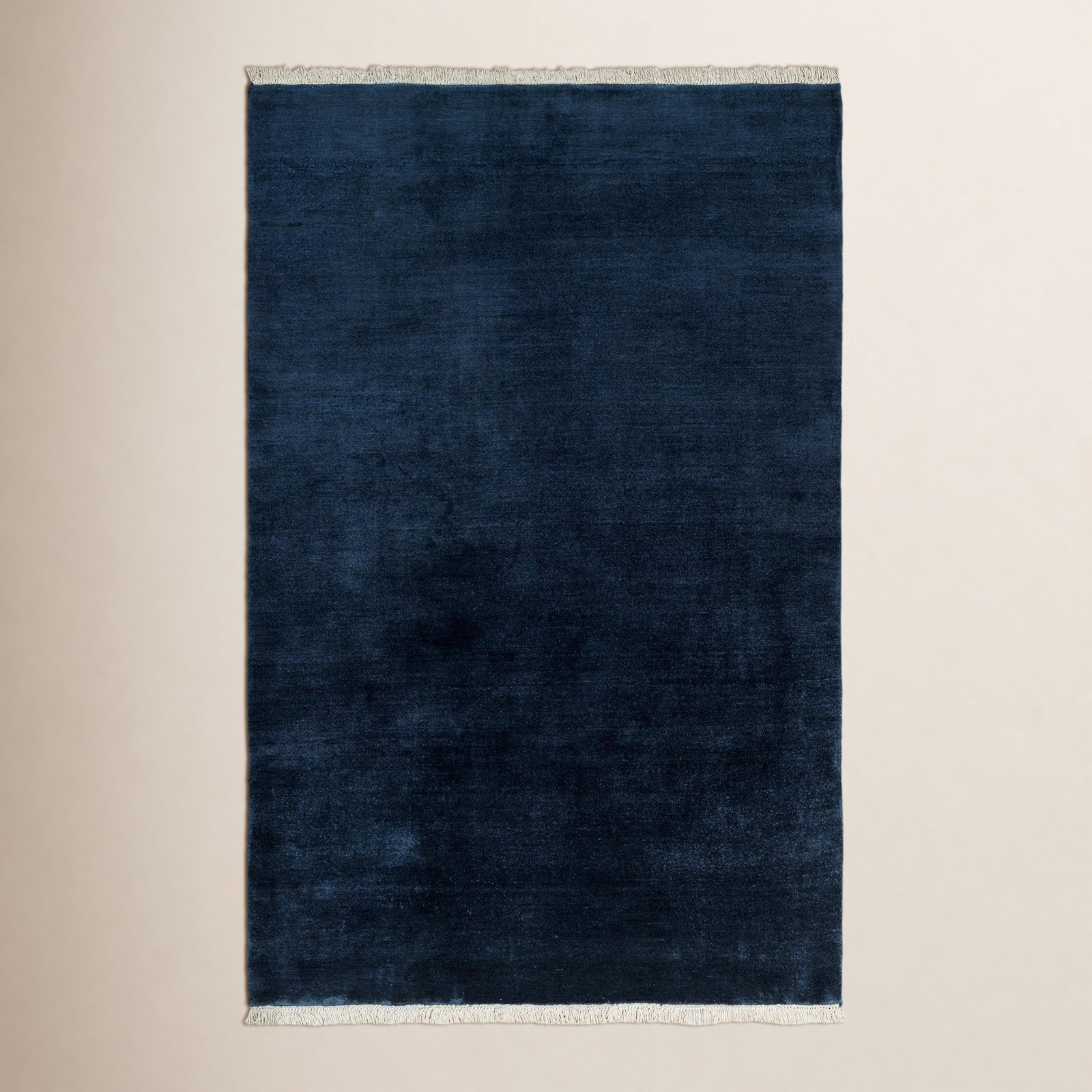 Clio Hand-Loomed Cream Wool Rug, Rectangle 10' x 14'
