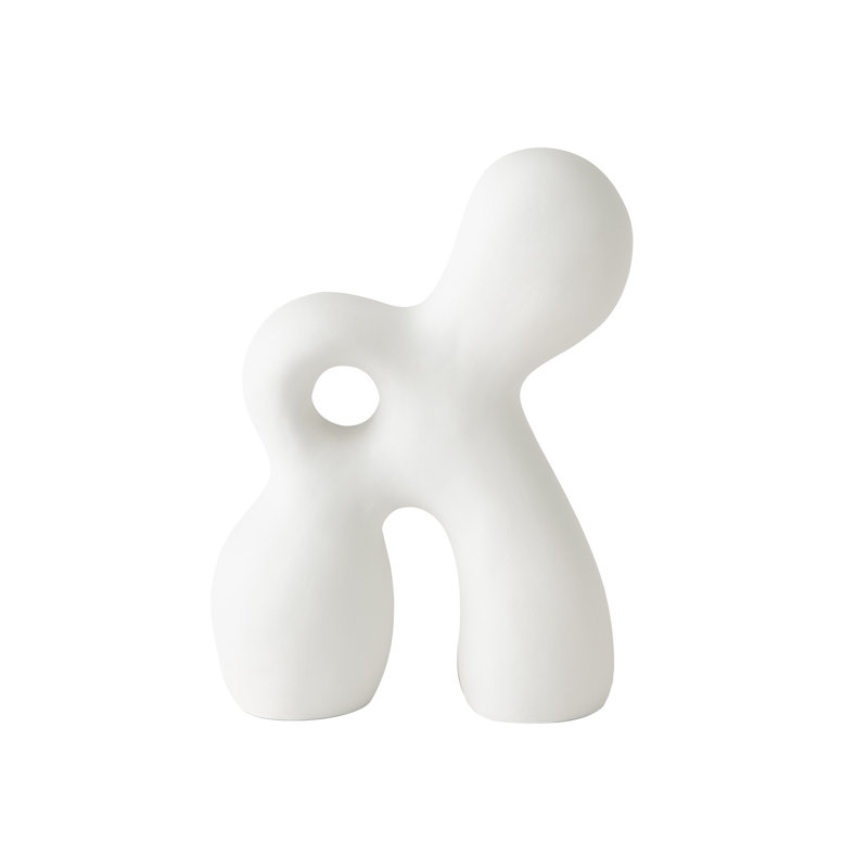 Ronan Sculpture-Matte White-Sm