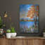 «Autumn Lake» par Sharon Mark, art mural en métal-651704869