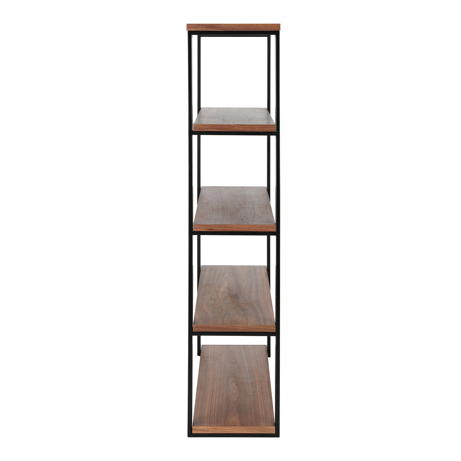 Kenyon 40-Inch Shelf/Shelving Unit Shelves, Black/Walnut