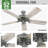 52" Hunter Original 5 - Blade Outdoor Standard Ceiling Fan with Pull Chain