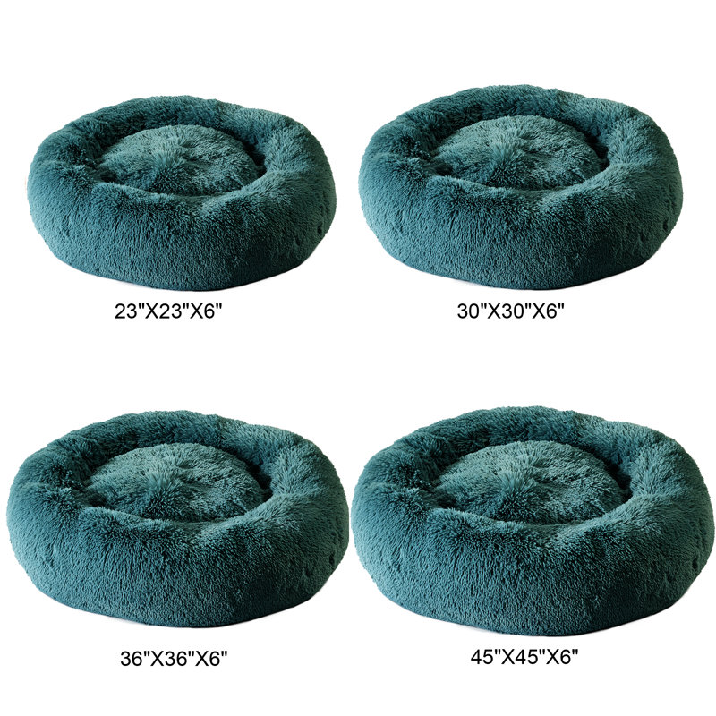 Polyester Pet Bed, Medium (91.4cm W x 91.4cm D x 15.2cm H), Teal