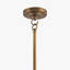 Stainless Steel 6-Light Chandelier