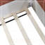 Structure de lit de jour rembourrée avec clôture et escalier, conception durable et amusante pour plus de sécurité et de confort-900311651-900311653