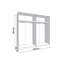 Renona 1 Door Manufactured Wood Wardrobe