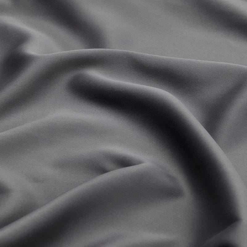 Rideaux occultants de qualité supérieure (paire), anthracite, 57,1 po x 98,4 po | 100% polyester, 7,1 oz / pied carré | Lavable à la machine à 86 ° F, bloquant la lumière pour plus d'intimité et d'efficacité énergétique, idéal pour la décoration intérieure