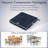 Outdoor Chair Cushion Set of 6 Waterproof Fade-Resistant Olefin Seat Cushions-12024521