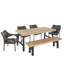 Ensemble repas d’extérieur 6 pièces Arabella