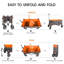 Brynley Camping with Wheels Folding Garden Carts-1006166859