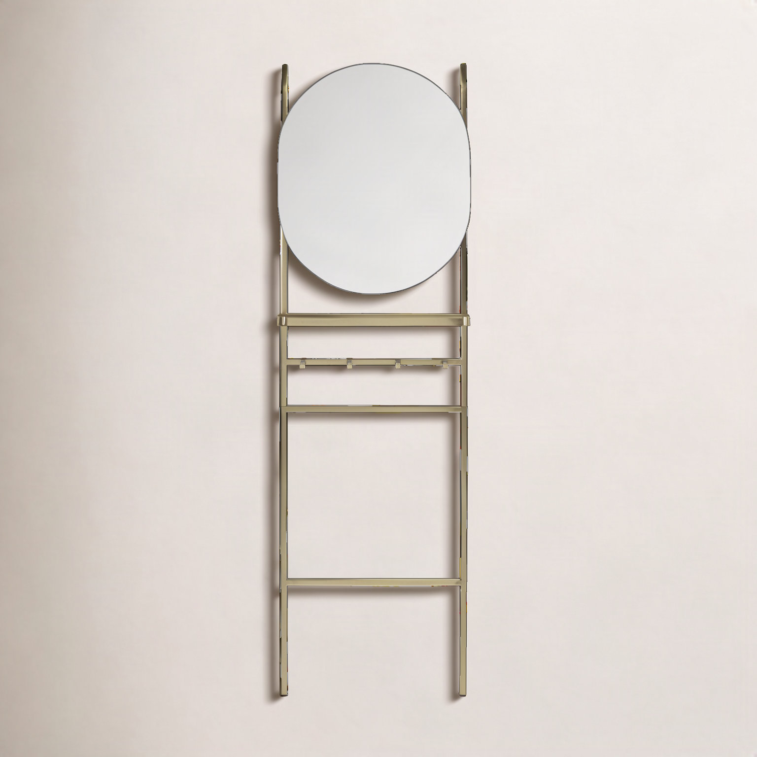 Vesey 18" Mirror, Gold