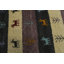 Tapis multicolore tribal Indo Farhana