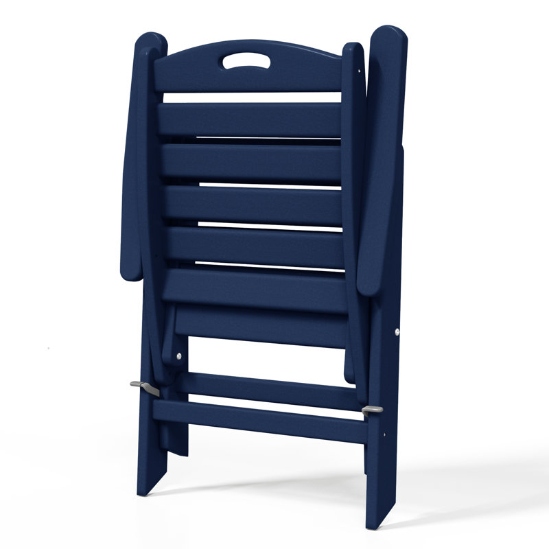 Laguna 6-Piece Dining Set With Bench, Navy Blue