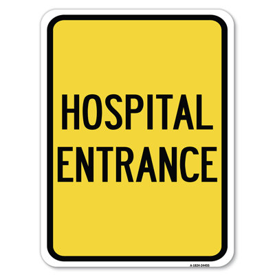 Entrée d'un hôpital / 24455