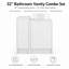 Meuble-lavabo autoportant cube 32 "(RTA)-132292818-132292820