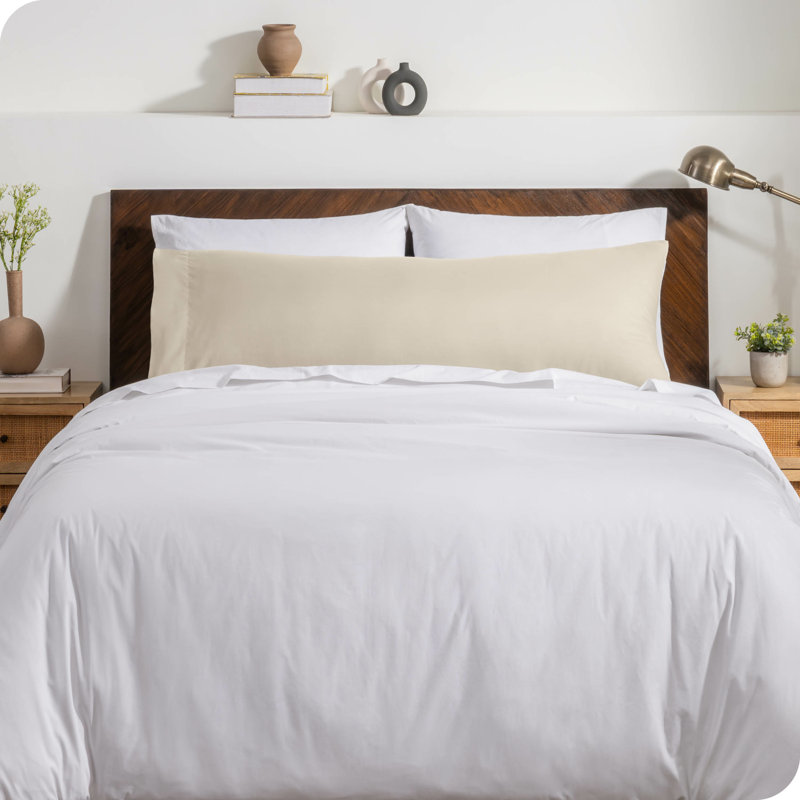Fermeture de l'enveloppe du coussin en microfibre, Sable