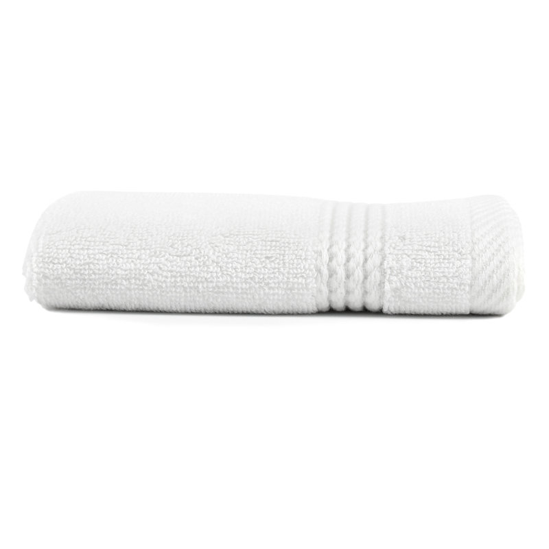 Abenamar Turkish Cotton Washcloth, White