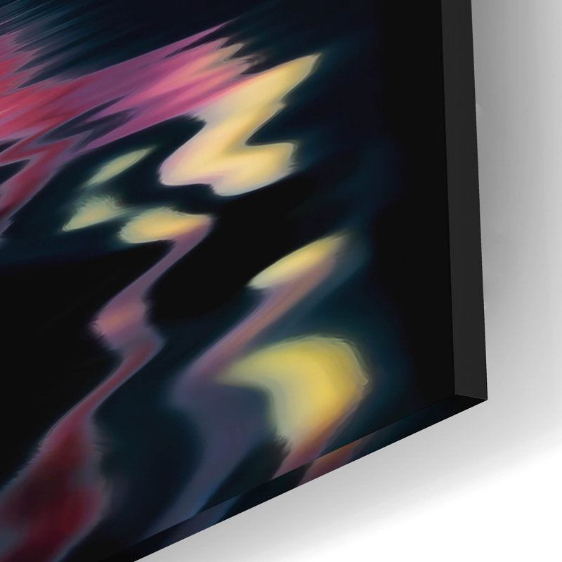 «Columbine Reflection» par Pamela Plummer, H 12 po x l 16 po x P 0,13 po