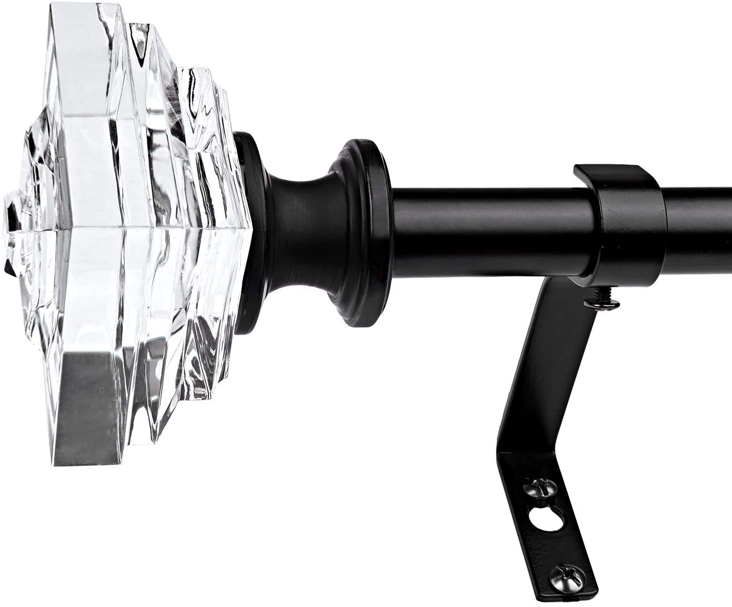 House of Hampton® Afelix Adjustable Single Curtain Rod & Reviews Wayfair