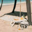 BEACH TOWEL - MONACO MIMOSA STRIPE-1850628489