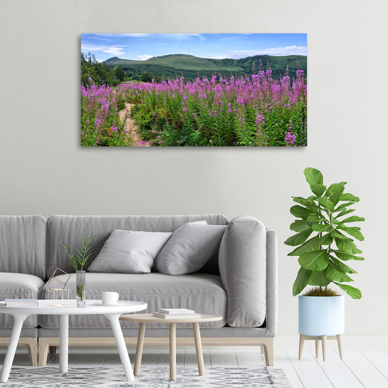 Green Hills - No Frame Print on Canvas