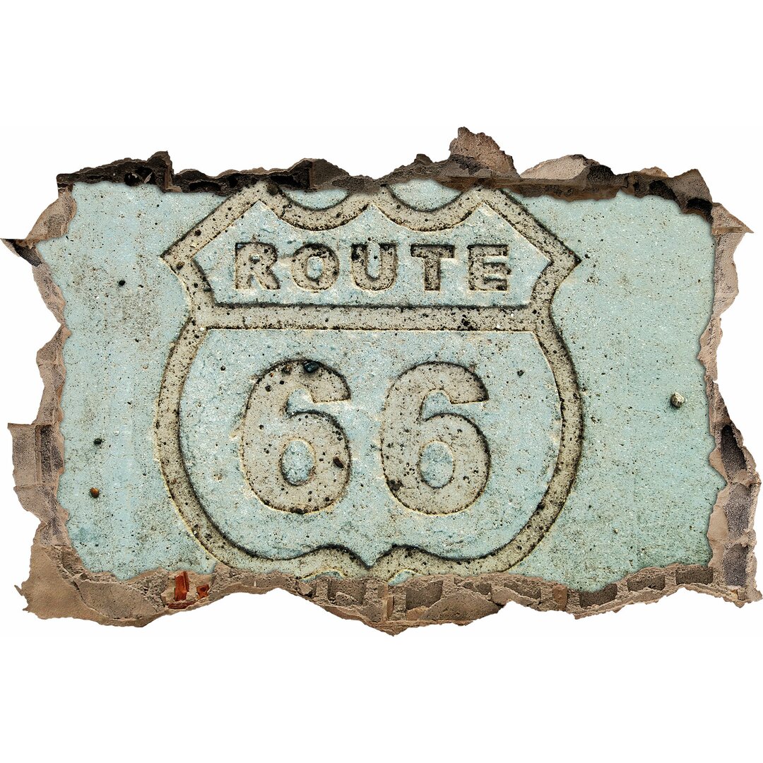 Wandsticker Route 66