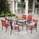 Argyri Rectangular 6 - Person 60" Long Dining Set