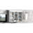 Bathroom Wall Mounted Dish, White, Adjustable Shelving For Accessories , Shelf System