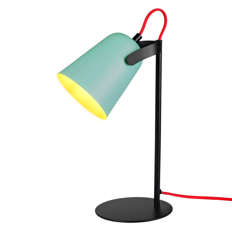 Lampe de bureau 15 po Burroughs, Noir/vert