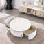 Table basse ronde avec 2 tiroirs-1539165383