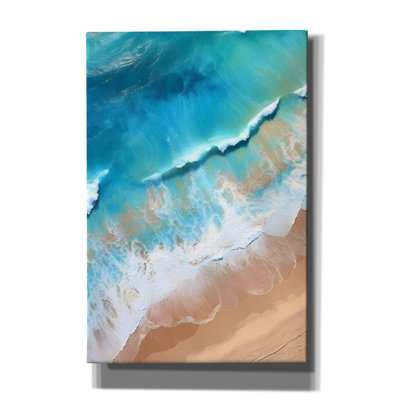 "Plage indigo 1" par Petals Prints Design