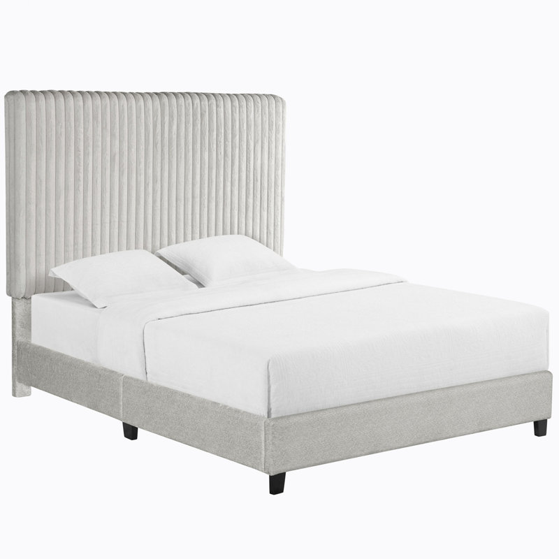 Lit plateforme tapissier Arale, Grand