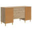  Desk With Shelf With Storage With Door Engineered Wood Modern Study-1574741020