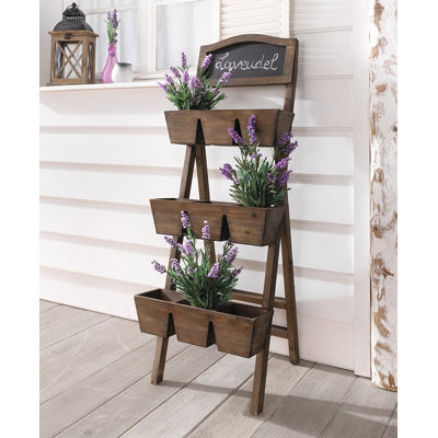 Jardin vertical en bois Hazlett