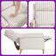Fauteuil inclinable Cozy Farmhouse | Structure en bois massif | Mouvement auto-inclinable | Revêtement moelleux