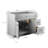 Brookings 36 Inch Bathroom Vanity, Ready to Assemble, Solid Wood, Sherwin Williams – Design House, 587097-52011809