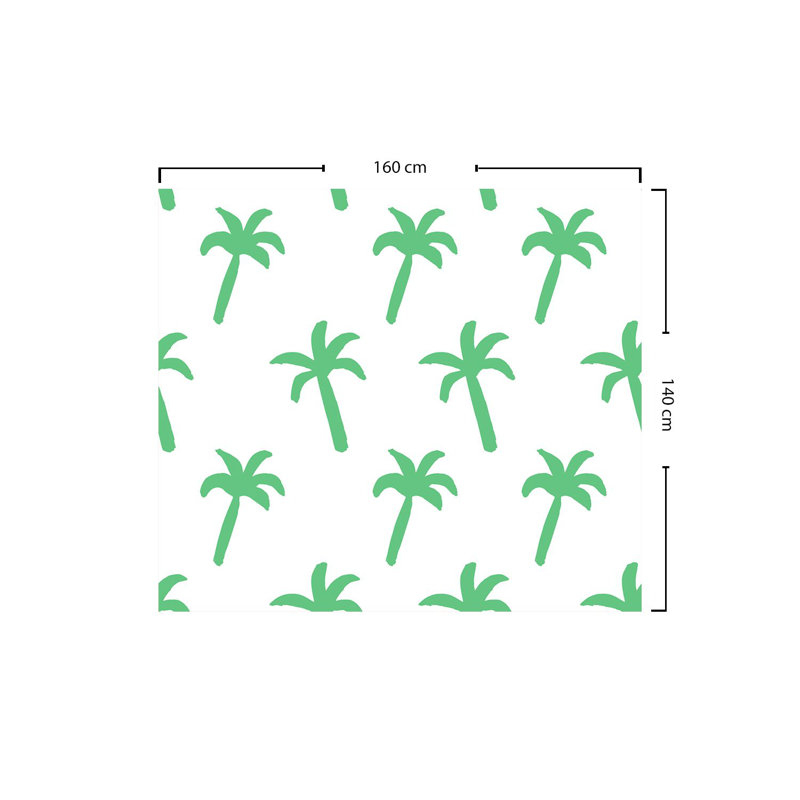 East Urban Home kitchen decoration, tablecloth, 140 x 140cm - Designed and made in Turkey