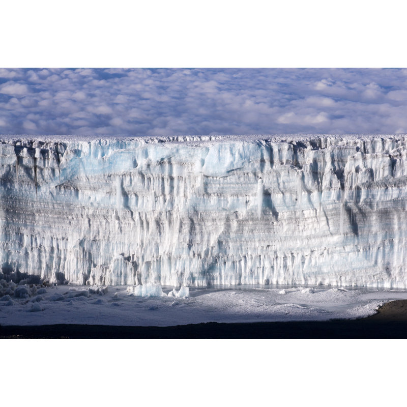 Ice Wall On Summit by Robas - Wrapped Canvas Print, 81cm H x 122cm W