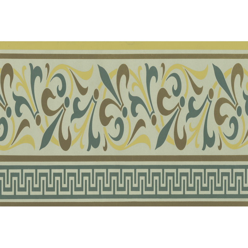 Salon Panel I by George Audsley - Wrapped Canvas Print, 30cm H x 46cm W x 3.8cm D