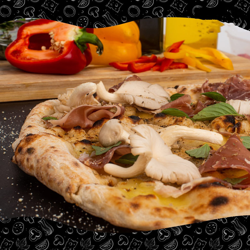Durable Carbon Steel Pizza Baking Plate 16" x 13.4"