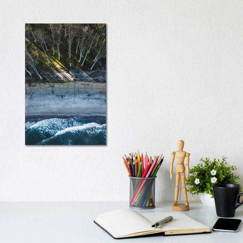 Brim 1 Piece Wrapped Canvas Wall Art, 20.32 cm H x 30.48 cm W