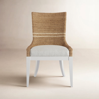 Adalard Cotton Oak Side Chair