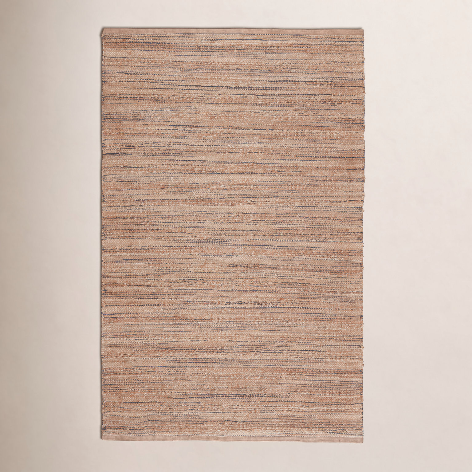 Caroline Tan Hand-Woven Rug, Rectangle 6' x 9'