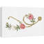 Stéthoscope doré, fleurs roses, santé médicale, art moderne, botanique, décoration murale-98161921