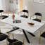 Table de salle à manger extensible 70,86 po à 102,36 po Modern Modern-1781995293