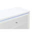 Table de chevet blanche ADALID