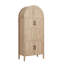 Armoire de cuisine 71 pouces à 5 niveaux avec portes et tablettes-76432149