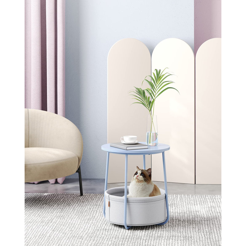 Blen End Table, Pastel Blue, Powder Blue